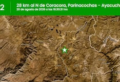 Nuevo sismo en Ayacucho: réplica de 4.2 sacudió al norte de Coracora, en Parinacochas