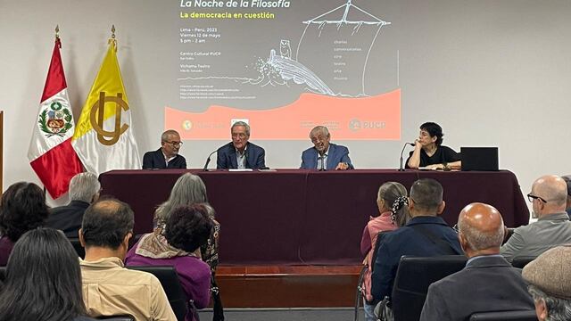 La Noche de Filosofía le rindió homenaje a Franciso Miró Quesada Cantuarias