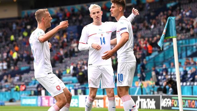 República Checa derrotó 2-0 a Escocia en Glasgow por la Eurocopa 2021