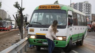 ATU: coaster que atropelló a periodista en la Panamericana Sur será enviada al depósito de Campoy