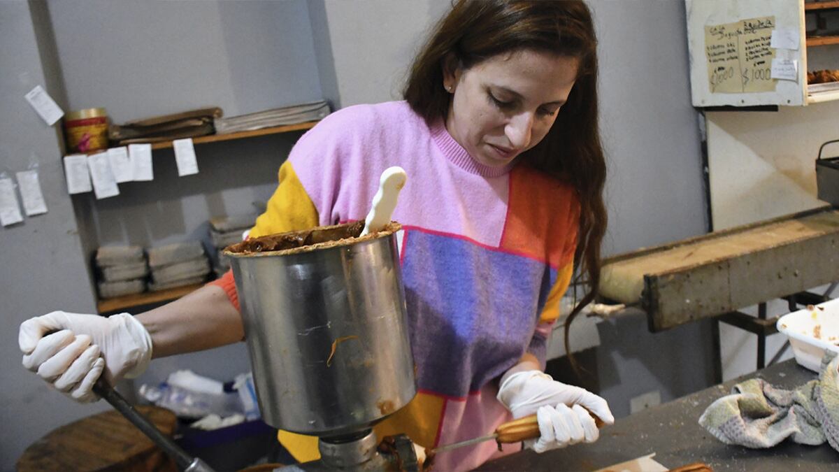Sofía Snaidero, la actual dueña de ‘La Churrería de Funes’. | Foto: Juan José García - FTP