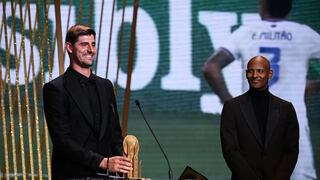 Thibaut Courtois, el mejor arquero del año: fue condecorado con el premio Lev Yashin