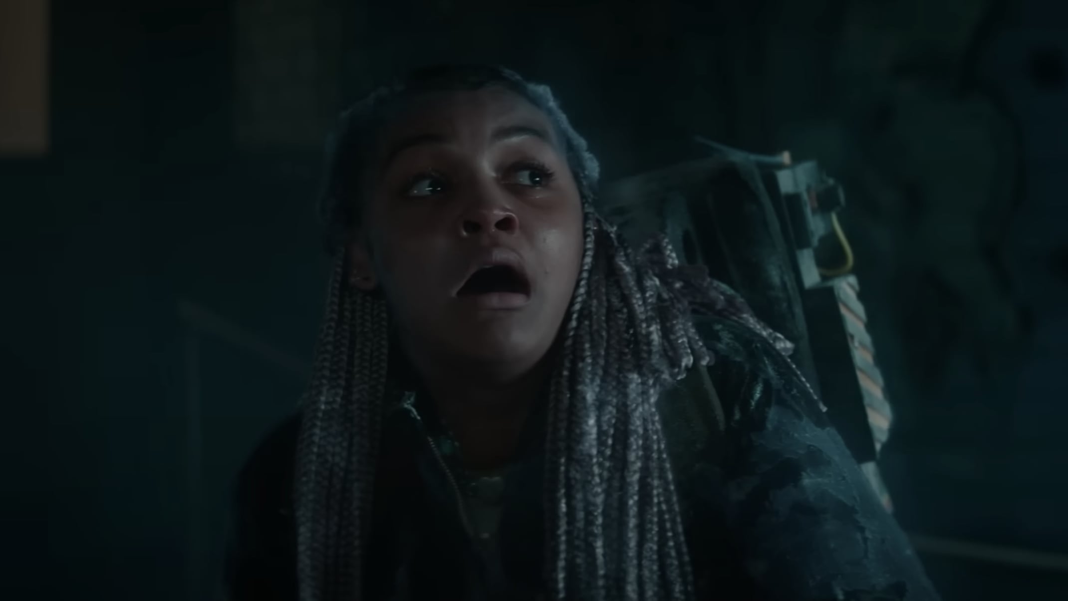 Celeste O'Connor interpreta a Lucky Domingo en la película "Ghostbusters: Frozen Empire" (Foto: Sony Pictures)