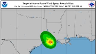 La tormenta tropical Edouard toca tierra en Luisiana, en el sur de Estados Unidos