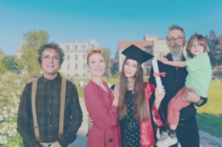 Ali Vefa, Beliz y Ferman (Foto: Twitter)