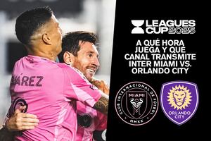 ¿A qué hora juega y qué canal transmite Inter Miami vs. Orlando City por la semifinal de la Leagues Cup 2025?