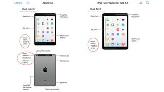 Apple filtró imágenes de los nuevos iPad Air 2 y iPad Mini 3