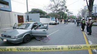 El Agustino: policía fue acribillado dentro de su vehículo