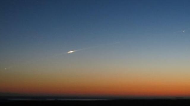El final del satélite GOCE fue captado desde las Islas Malvinas [FOTO]