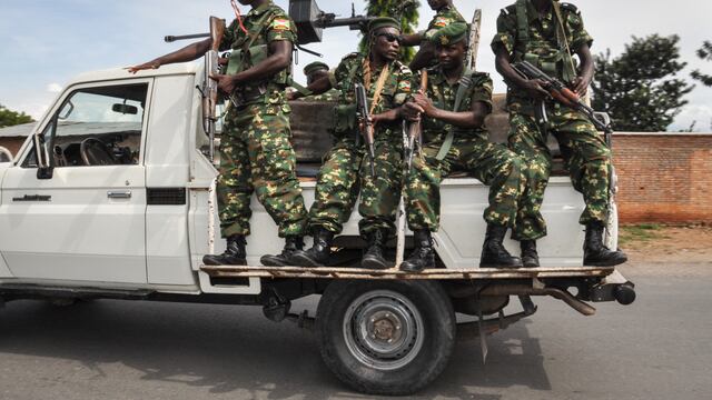 Ataque rebelde en Burundi deja 20 muertos, según el gobierno