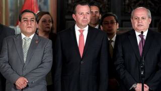 Gustavo Adrianzén recibió respaldo del Gabinete de Ministros