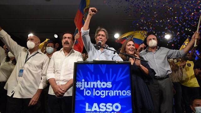 El derechista Lasso derrota al correísta Arauz y es el nuevo presidente de Ecuador | FOTOS