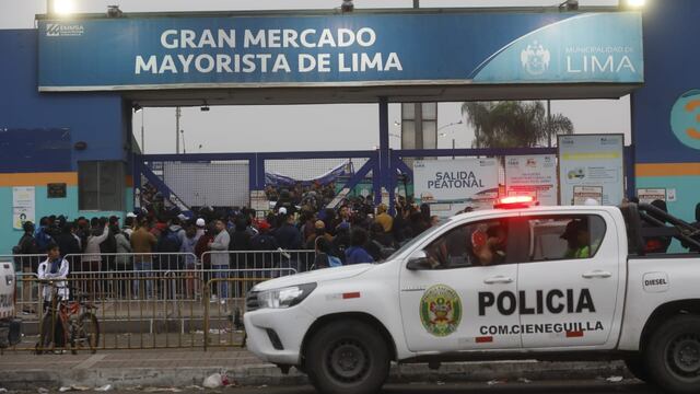 Mercado mayorista de Lima: paro de 48 horas podría convertirse en indefinido