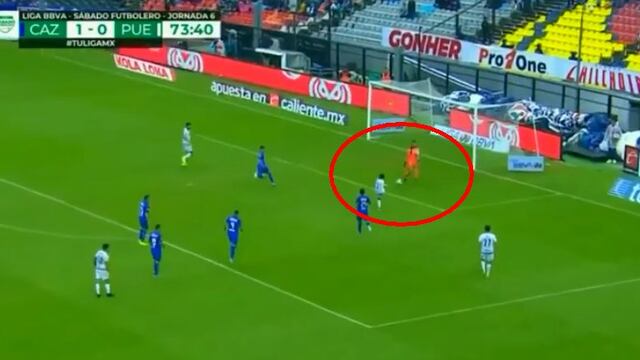 Cruz Azul vs. Puebla: Omar Fernández sorprendió a la 'Máquina' con gol que fue revisado por el VAR | VIDEO