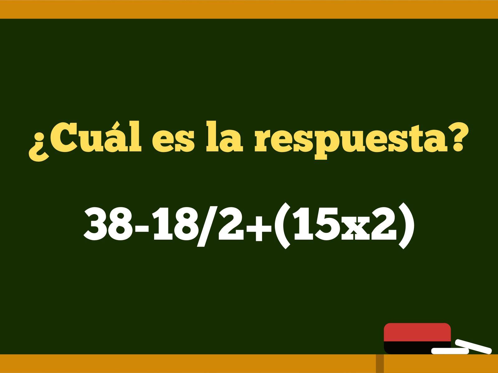 Reto matemático: ¿Podrás desarrollarlo en cuestión de segundos? (Creación: Mag)