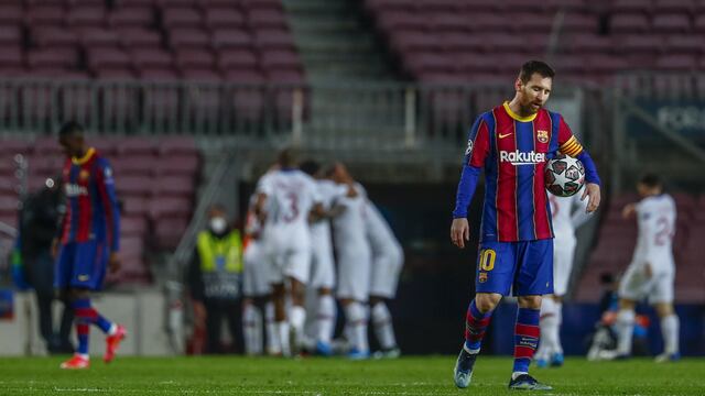 PSG humilló al Barcelona con triplete de Mbappé por los octavos de final de la Champions League
