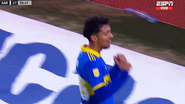 Cristian Medina da la estocada final: mira el 2-0 de Boca Juniors sobre Sarmiento | VIDEO