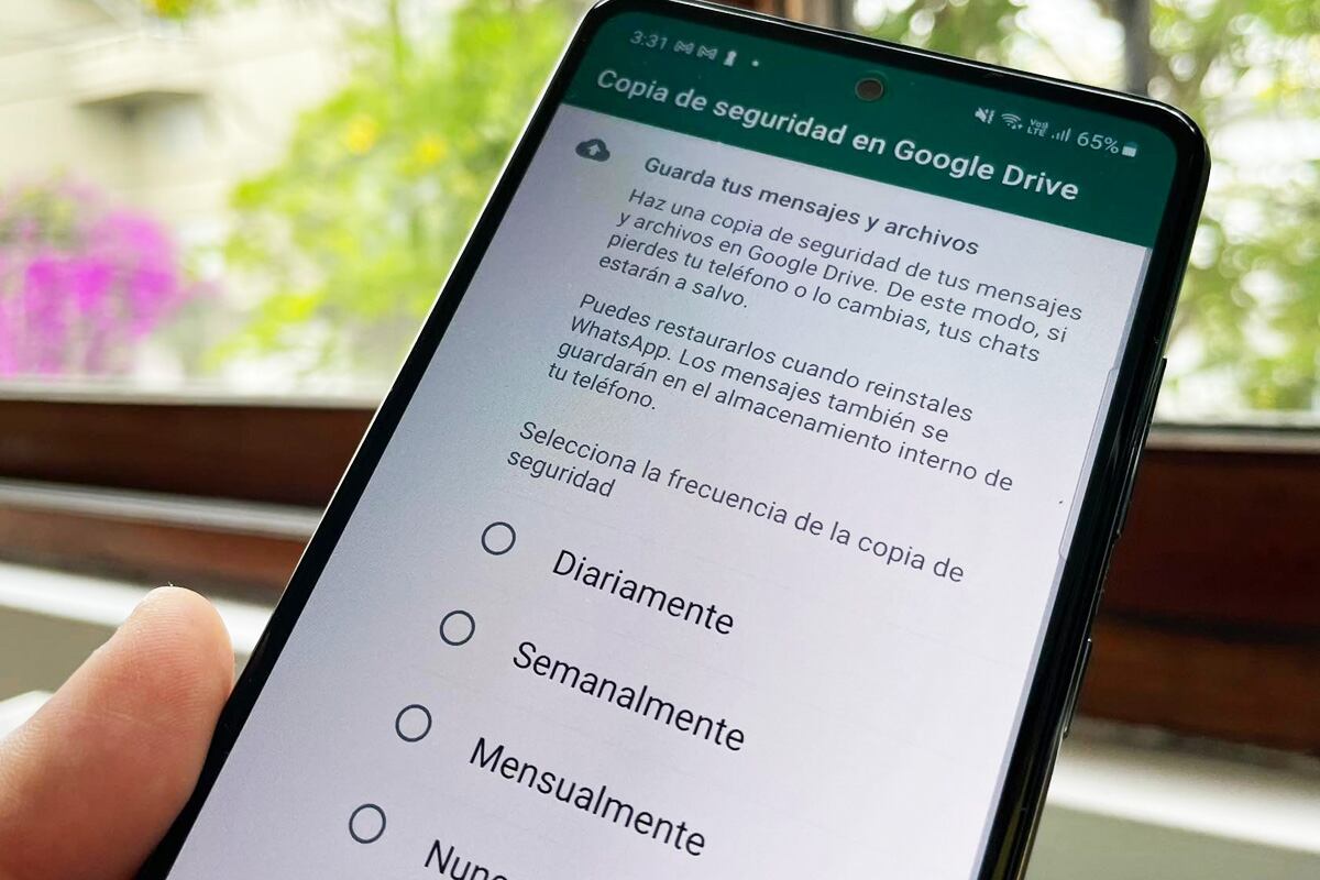 Recuerda que lo que se te reestablecerá será tu copia de seguridad en WhatsApp. (Foto: MAG)