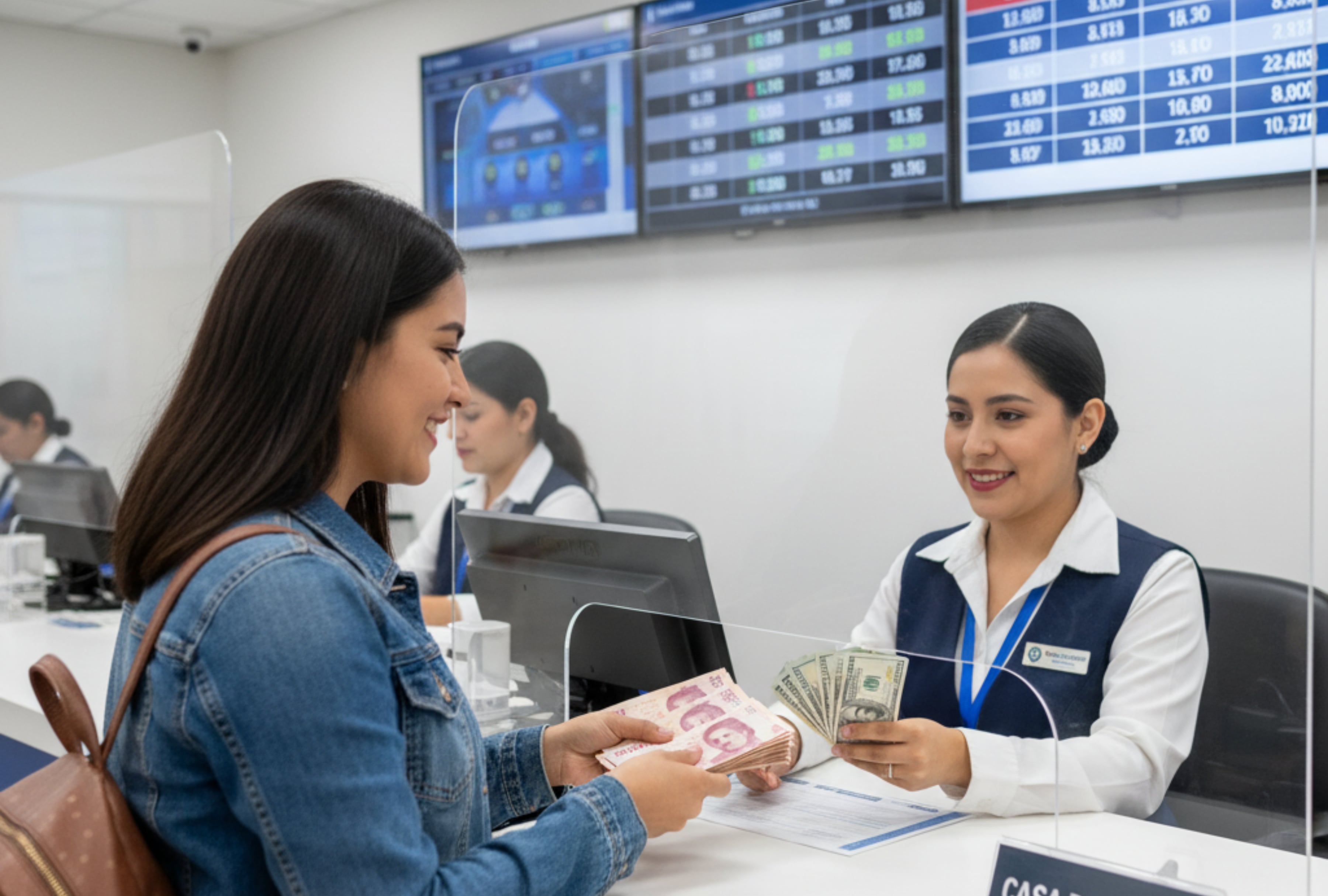 Este es el precio del dólar en México en las casas de cambio hoy, 17 de septiembre 2025, con la cotización actualizada del USD a MXN. | Crédito: Imagen referencial generada con Gemini AI