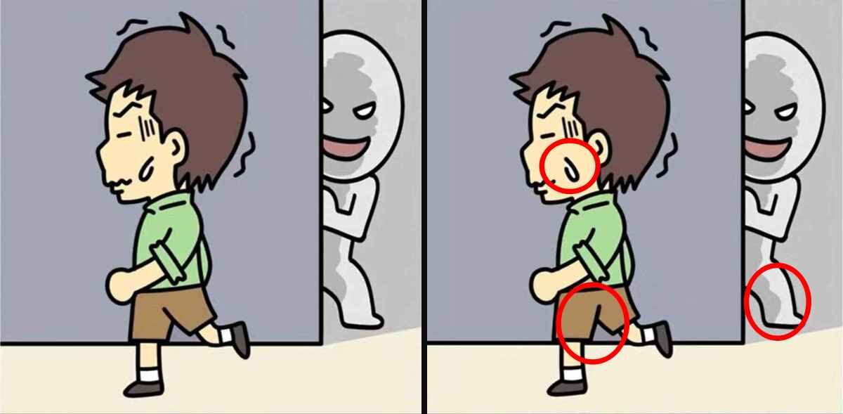 RETO VISUAL | Las tres diferencias entre las dos imágenes son las que se encuentran encerradas en círculos rojos. | jagranjosh