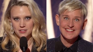 Globos de Oro 2020: Kate McKinnon y su conmovedor discurso a Ellen DeGeneres