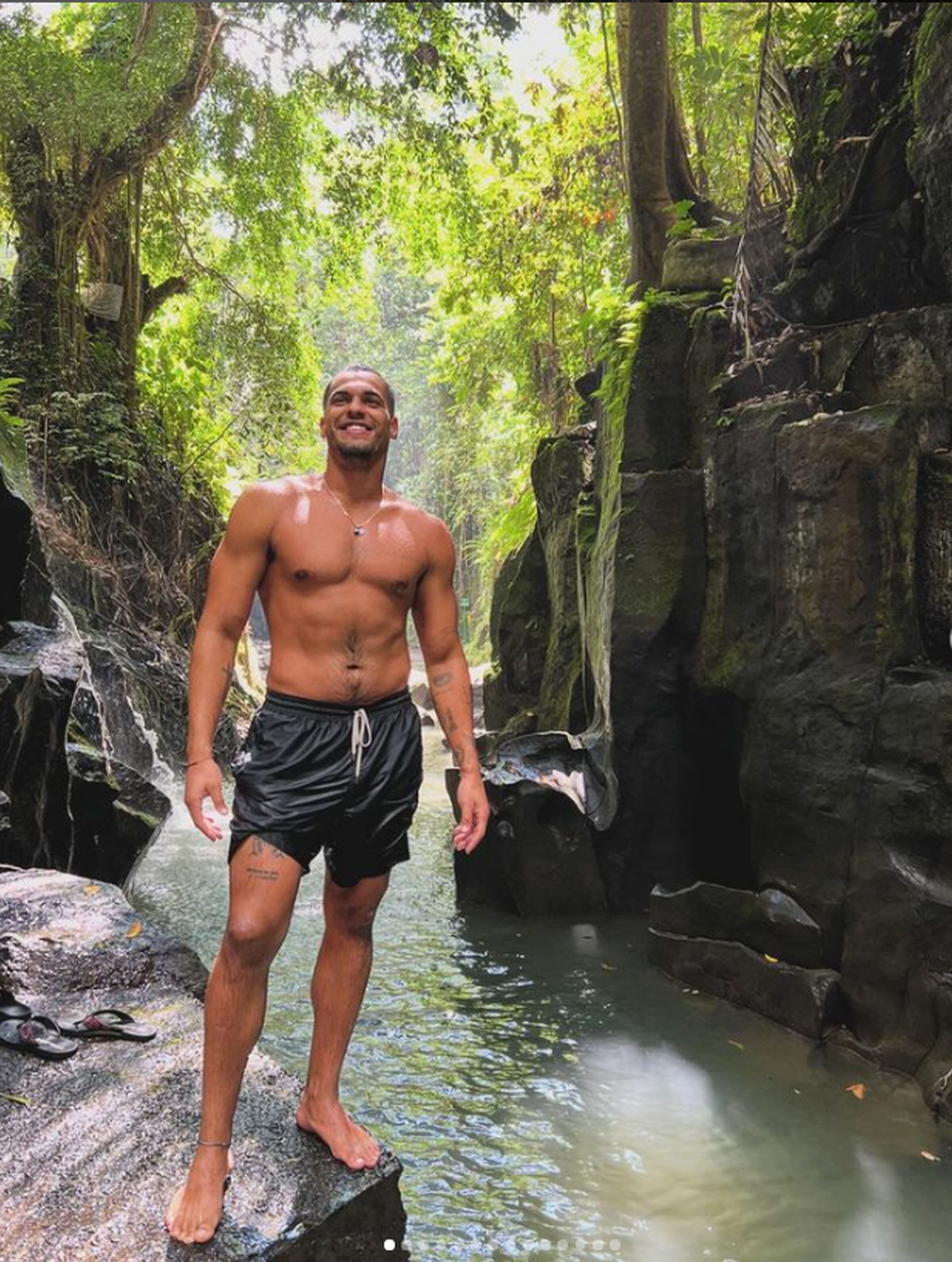 Josh Martínez es amante de los viajes y de las postales naturales, como esta de Bali, Indonesia (Foto: Josh Martínez/ Instagram)