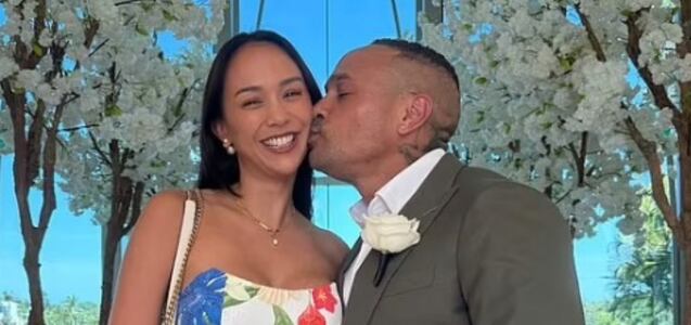 Esta influencer fue criticada duramente por el vestido que se puso en una boda