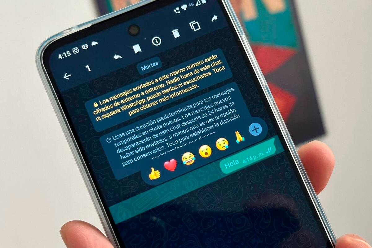 De esta forma podrás evitar que tus conversaciones de WhatsApp no se eliminen automáticamente. (Foto: MAG - Rommel Yupanqui)