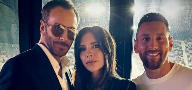 La foto viral de Victoria Beckham con Lionel Messi y Tom Ford en el partido del Inter Miami
