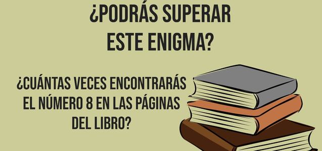 La pregunta que te hará pensar rápidamente: ¿cuántas veces encontrarás el número 8?