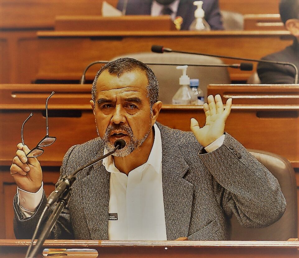 El exministro Iber Maraví es reconocido por la familia y abogados de Pedro Castillo como su vocero oficial (Foto: Congreso)