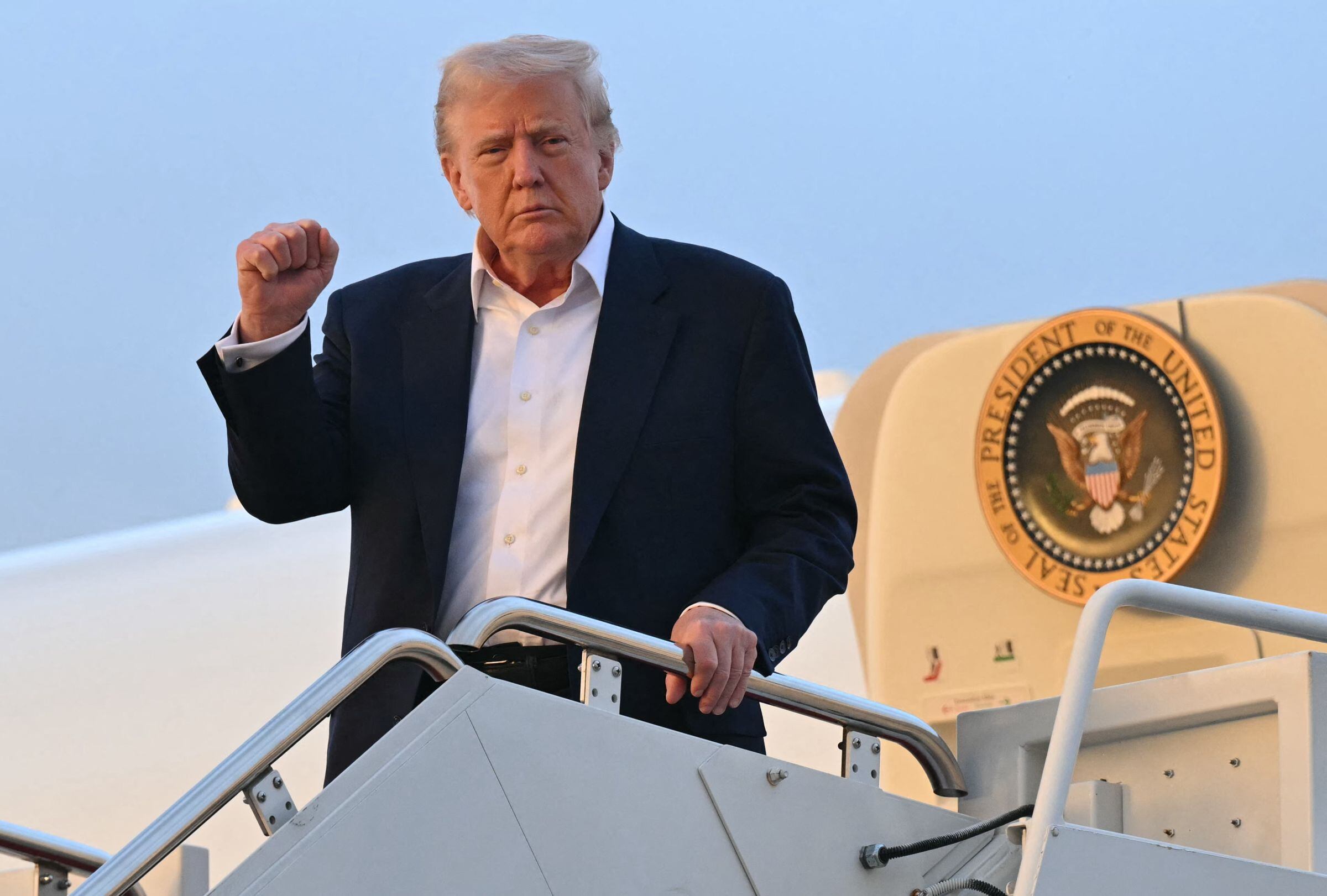 Donald Trump desde su gestión anterior desea cambiar el Air Force One, que ya tiene 40 años (Foto: AFP)