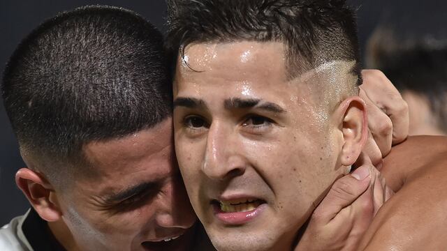 Olimpia goleó 3-0 a Nacional por la penúltima jornada de la Copa Libertadores. (Foto: AFP)