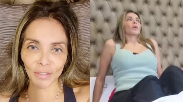 Lucy Bacigalupo recibe alta médica, pero todavía no puede caminar | Foto: Instagram (@lucybacigalupod) / Magaly TV / Composición EC