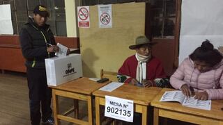 Elecciones 2020: la primera mesa fue instalada a las 2:30 a.m. en un centro poblado de Puno | FOTOS
