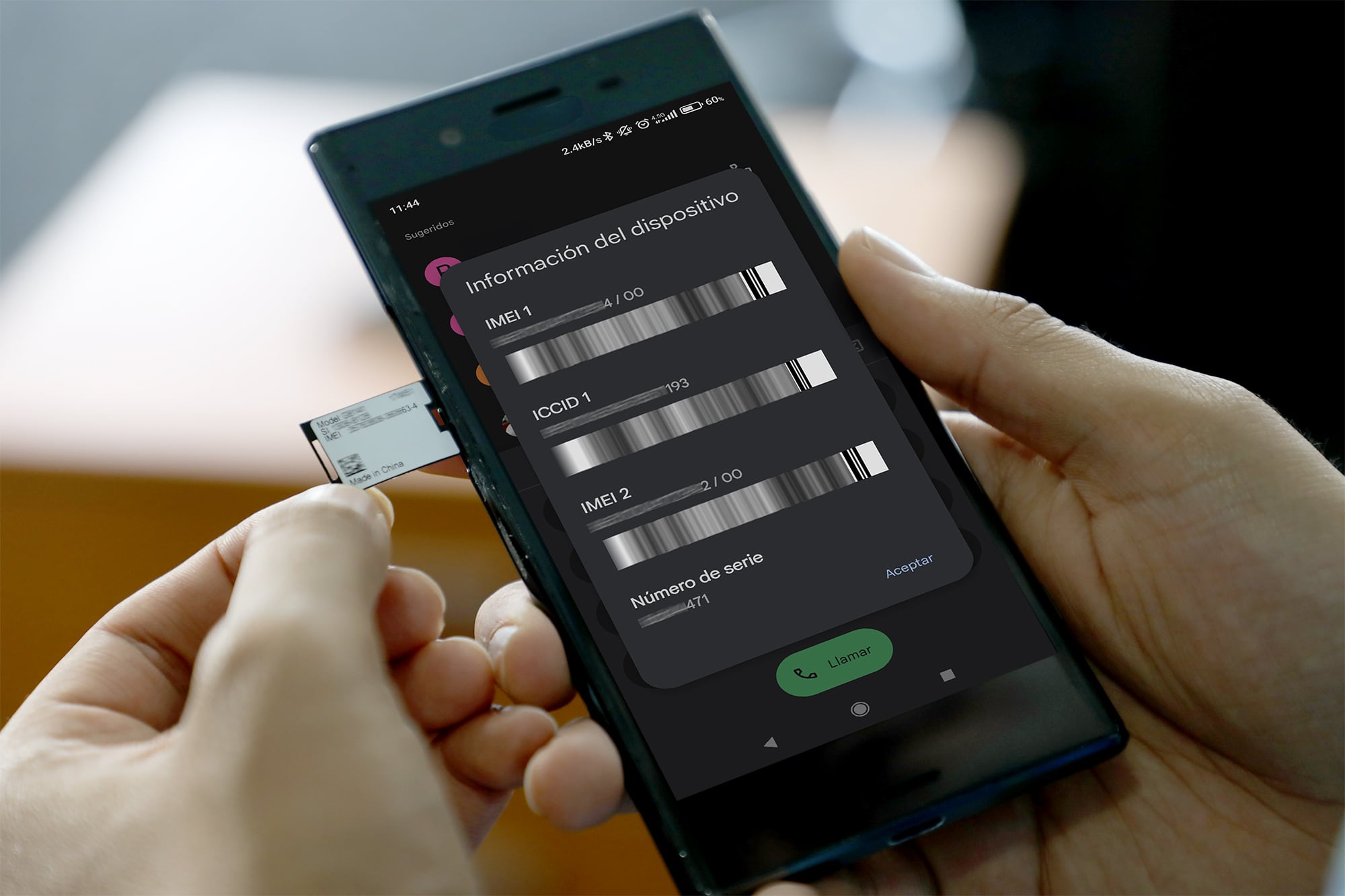 En el análisis realizado por el regulador, se detectó un código IMEI vinculado a 1837 líneas móviles y otro IMEI, a 1231 líneas móviles.