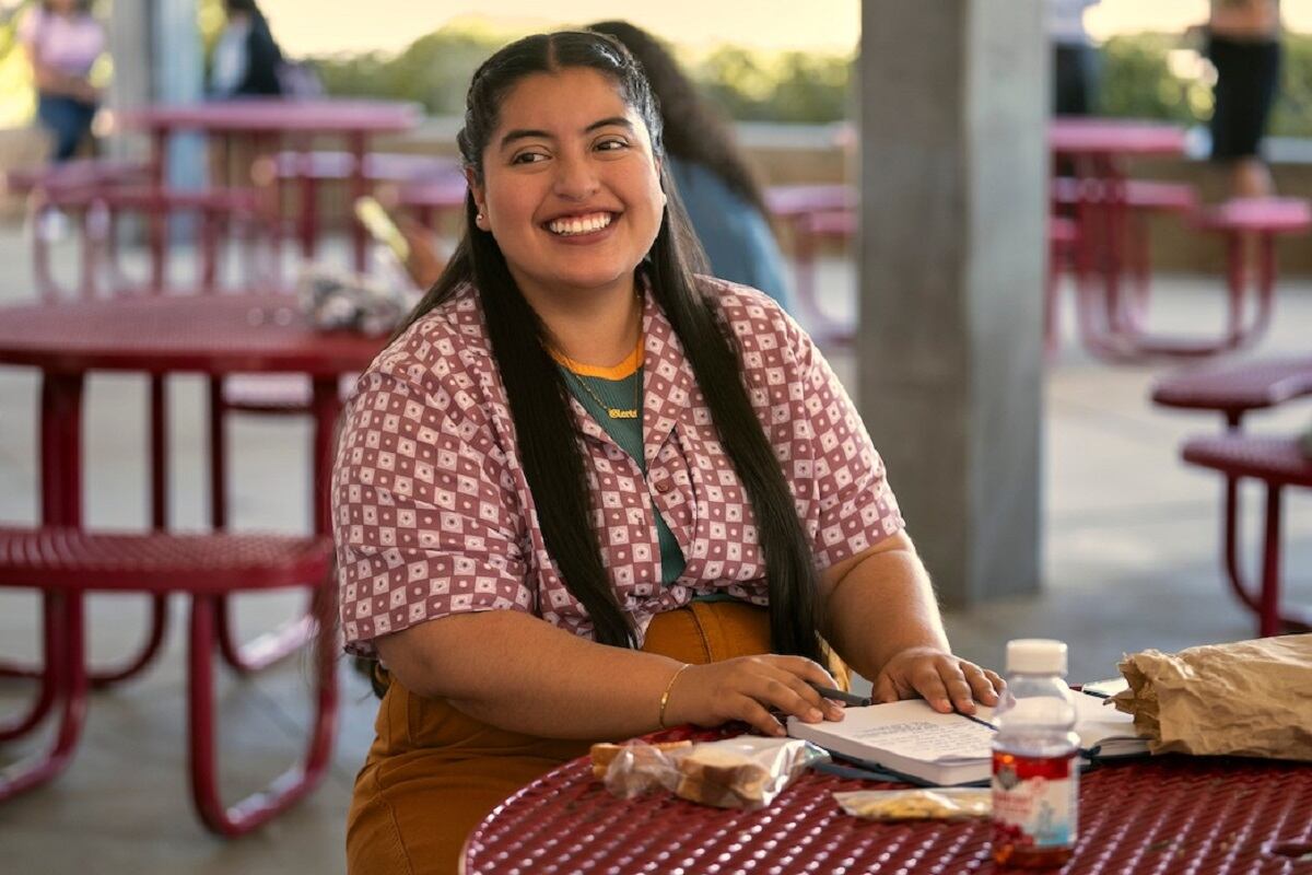 Keyla Monterroso Mejia como Gloria en la serie "Freeridge" (Foto: Netflix)