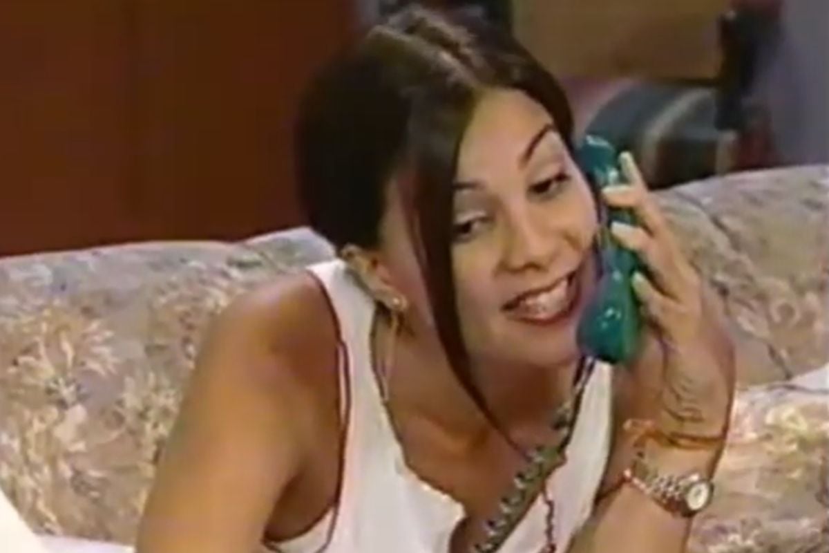 Mariel Ocampo, alcanzó la popularidad con la serie, donde interpretó a Milagros, una modelo que alquilaba uno de los cuartos de Eva Olazo (Foto: Panamericana TV)