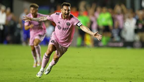 Te contamos cuándo, a qué hora y contra quién, Lionel Messi volverá a vestirse de rosa para defender la camiseta del Inter Miami en Estados Unidos. (Foto: AFP)