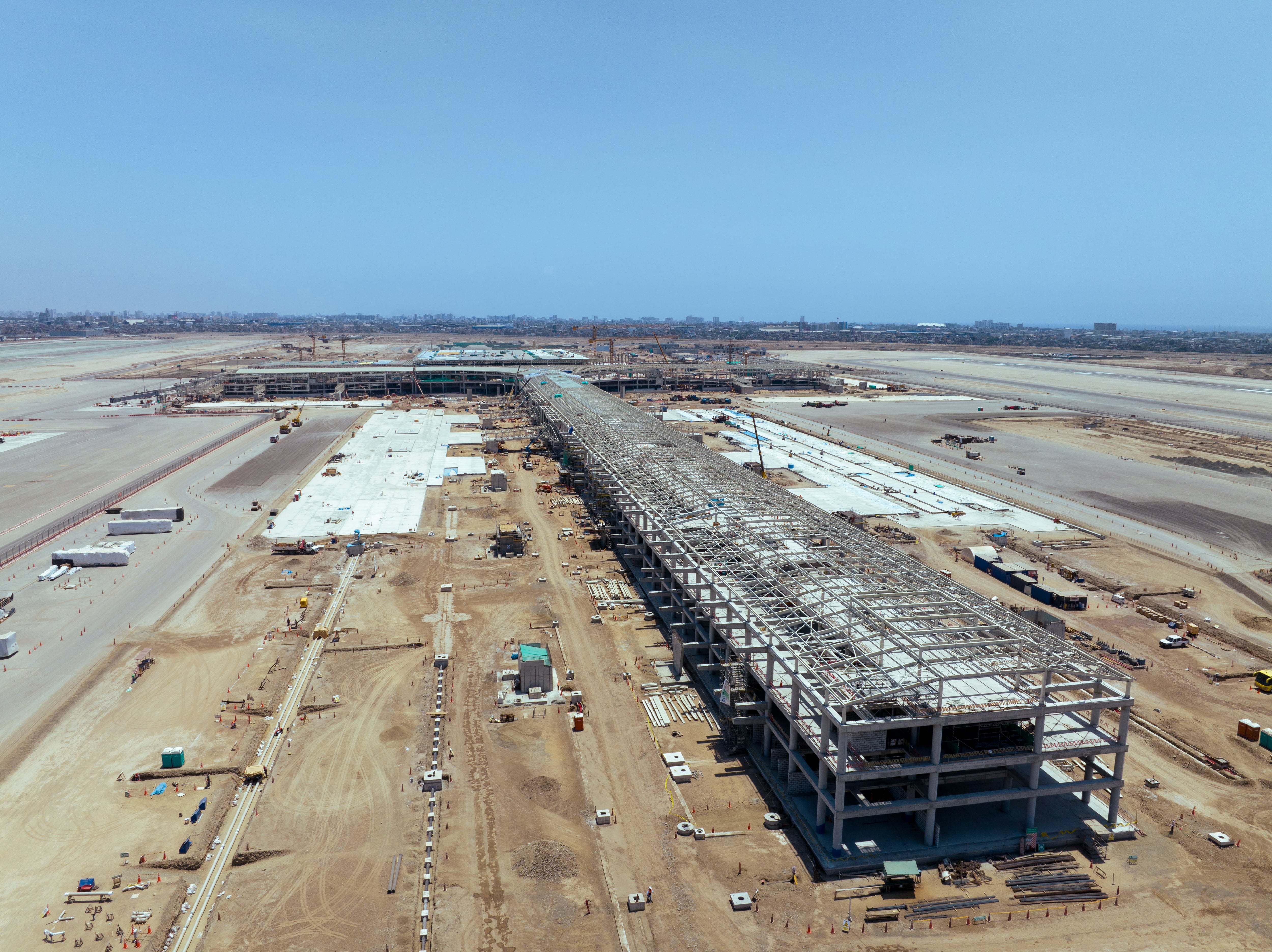 Se tiene previsto que el nuevo aeropuerto opere desde diciembre del 2024 con capacidad para atender a 30 millones de pasajeros anuales. En el 2025, la capacidad instalada aumentará a 40 millones y así sucesivamente. (Foto: LAP)