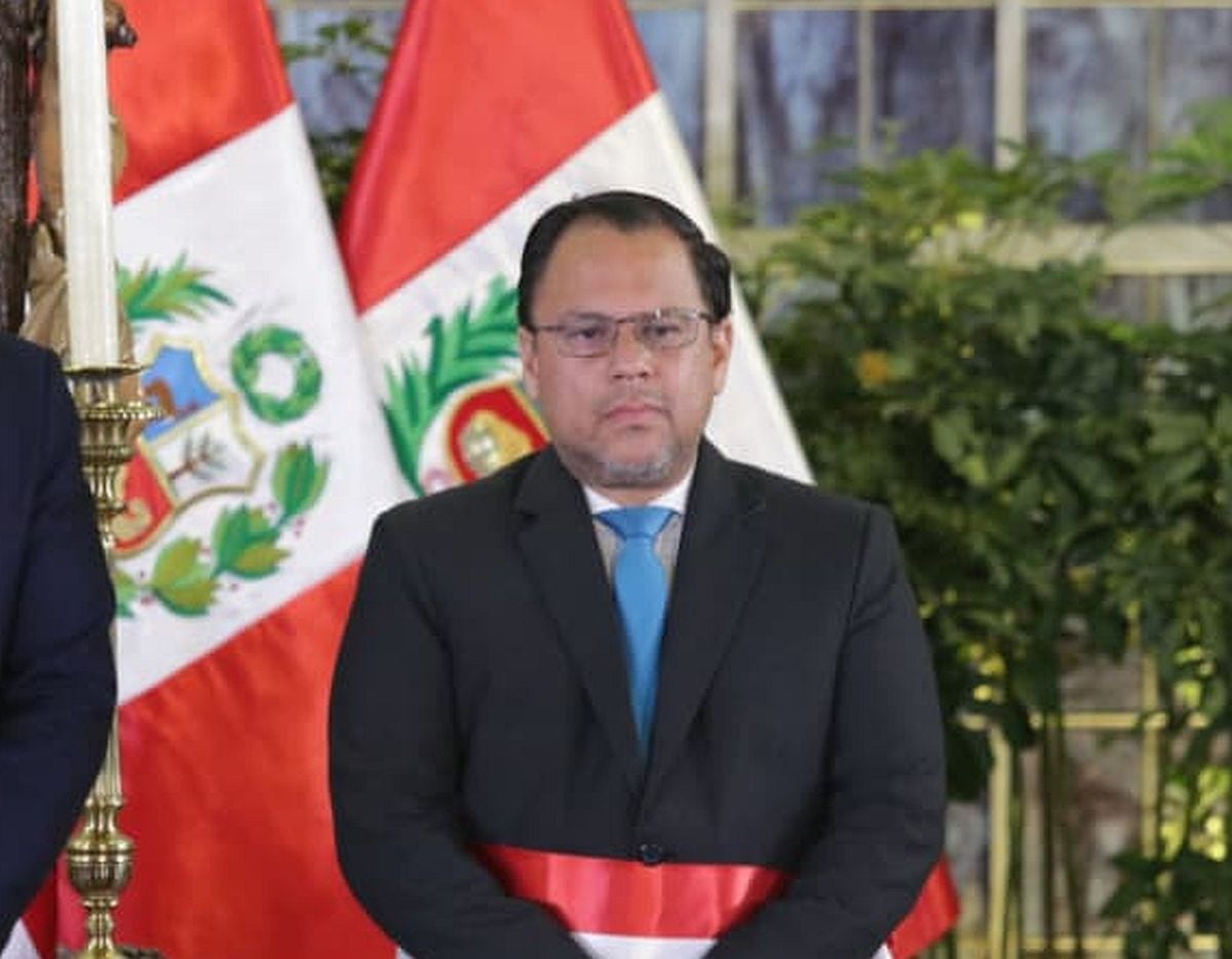 Walter Martínez, ministro de Justicia del gabinete de Ernesto Álvarez. (Foto: César Bueno / @photo.gec)