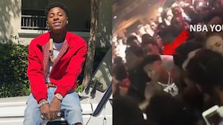NBA Youngboy: rapero golpea a fan en pleno concierto | VIDEO