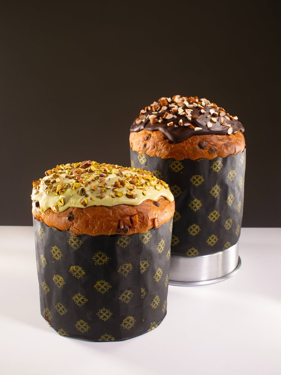 Si visita el local de A Cake Boutique en Miraflores, podrá disfrutar porciones del panetón.