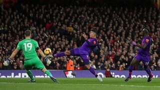 Arsenal vs. Liverpool: el gol anulado a Mané, tras disparo al palo de Firmino | VIDEO