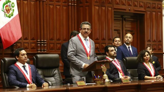 Manuel Merino de Lama es elegido presidente del Congreso para el período 2020-2021