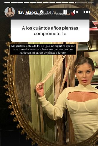 Flavia Laos revela a qué edad le gustaría comprometerse. (Foto: @flavialaosu).