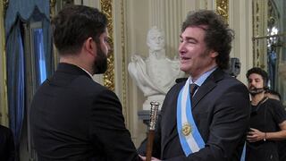 Gabriel Boric: “Deseo por el bien del pueblo argentino que Milei tenga una buena gestión”