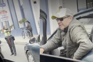 Mujer policía apuntó con su arma a conductor que la habría atropellado en el Callao | VIDEO