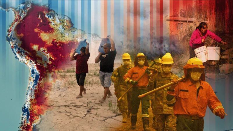 Incendios descontrolados y temporadas secas más largas son algunos de los fenómenos que han causado el cambio climático en nuestro continente.