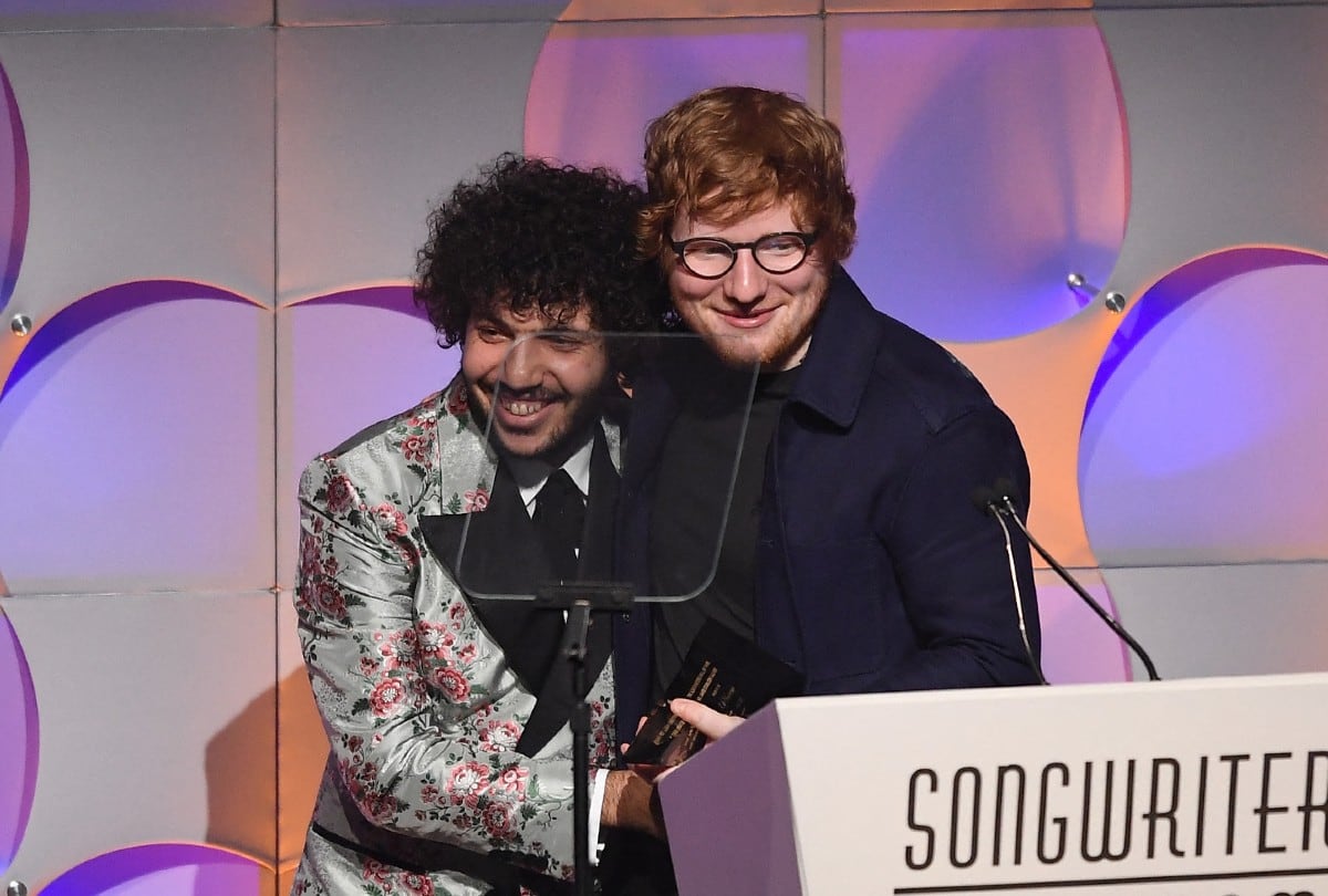 Ed Sheeran y Benny Blanco mantienen una sólida amistad desde hace años. | Crédito: AFP